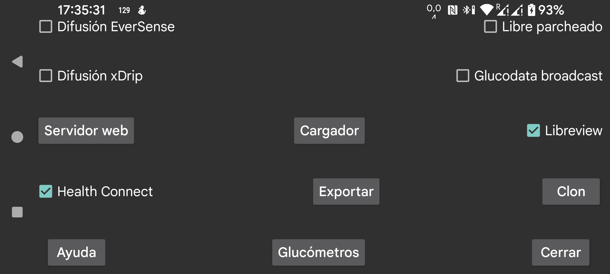 Intercambio de datos